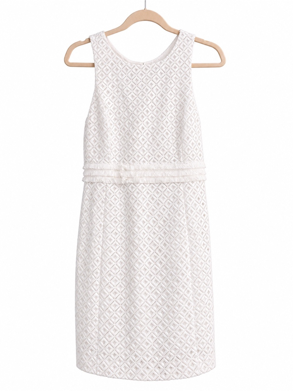 NWT Lilly Pulitzer Arden Shift Dress Resort White Lace Size M